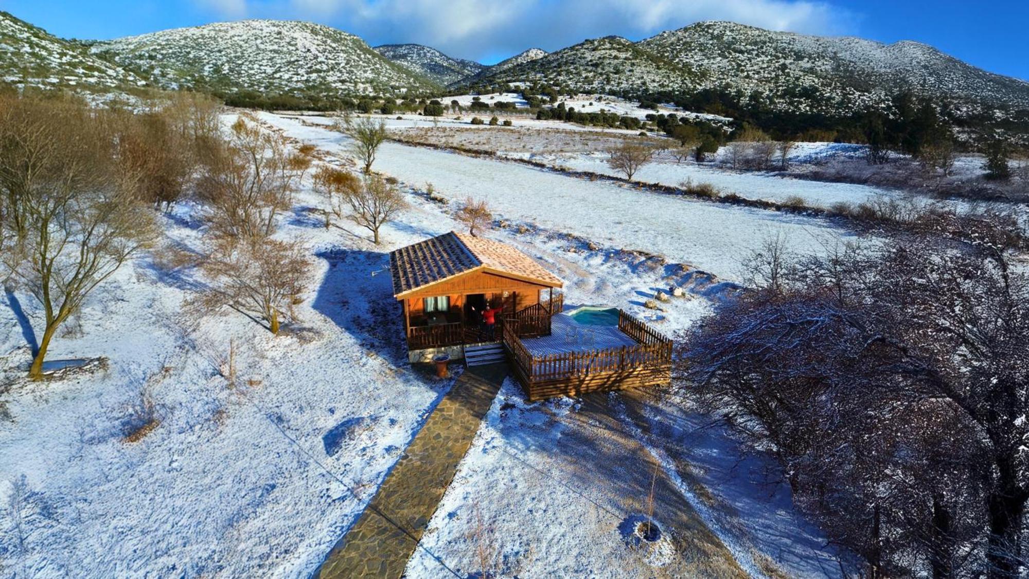 Aldea Los Odres - Cabanas De Madera De 1ª Con Piscina Privada Y Bbq En La Puerta Moratalla  Exterior photo